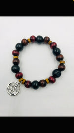 Unisex Multi Colored Stretchy Bracelet