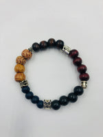 Multi Colored Beads Bracelet